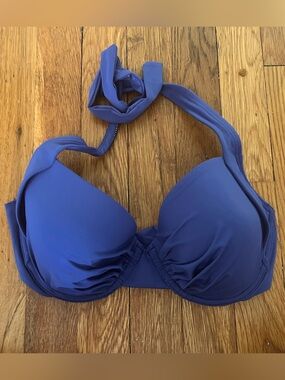Tommy Bahama Royal Blue Halter Bikini Top